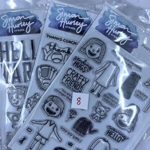 Three (3) New Simon Hurley Stamp Sets (item 8)